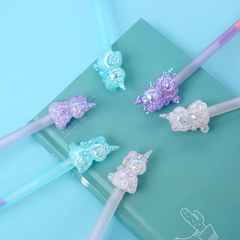 Wholesale 36pcs Plastic Unicorn Gel Pen