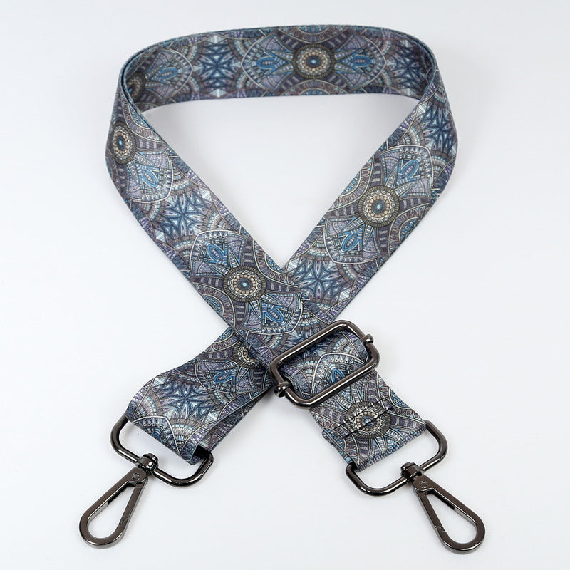 Wholesale Ethnic Style Contrasting Wide Shoulder Straps Polyester Adjustable Women's Bag Straps