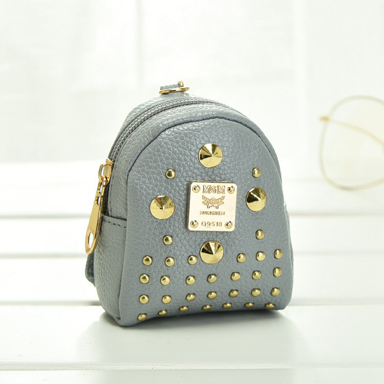 Wholesale PU Zero Wallet Keychains