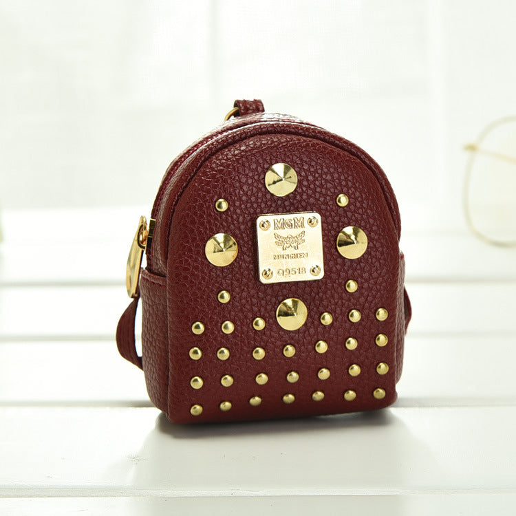 Wholesale PU Zero Wallet Keychains