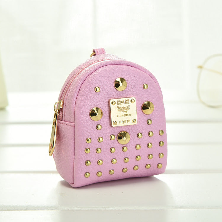 Wholesale PU Zero Wallet Keychains