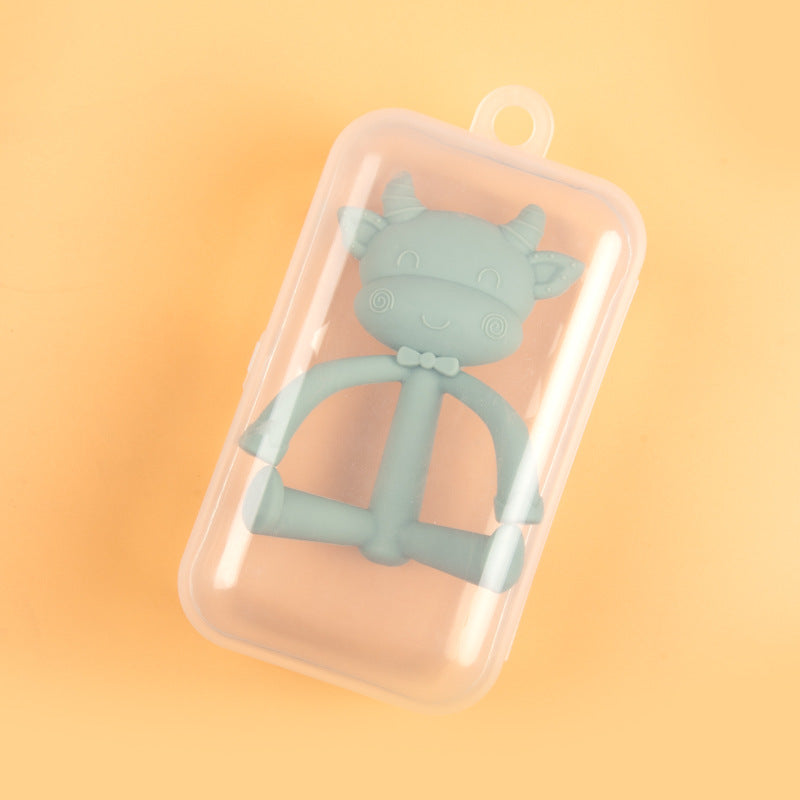 Wholesale Baby 3D Cartoon Silicone Supplies Teether