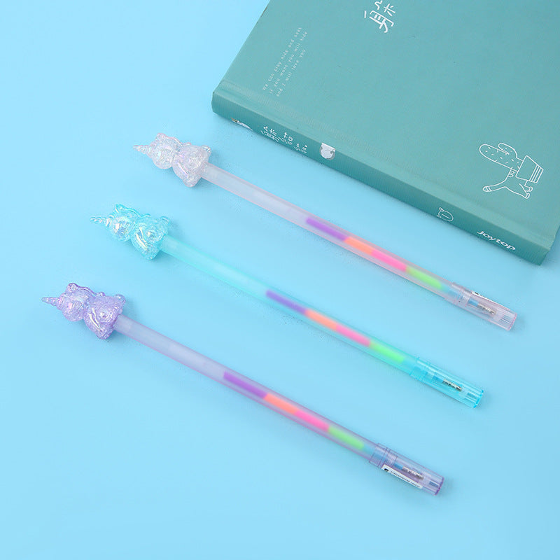 Wholesale 36pcs Plastic Unicorn Gel Pen