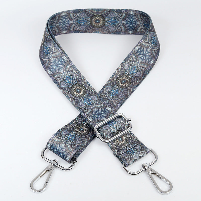 Wholesale Ethnic Style Contrasting Wide Shoulder Straps Polyester Adjustable Women's Bag Straps