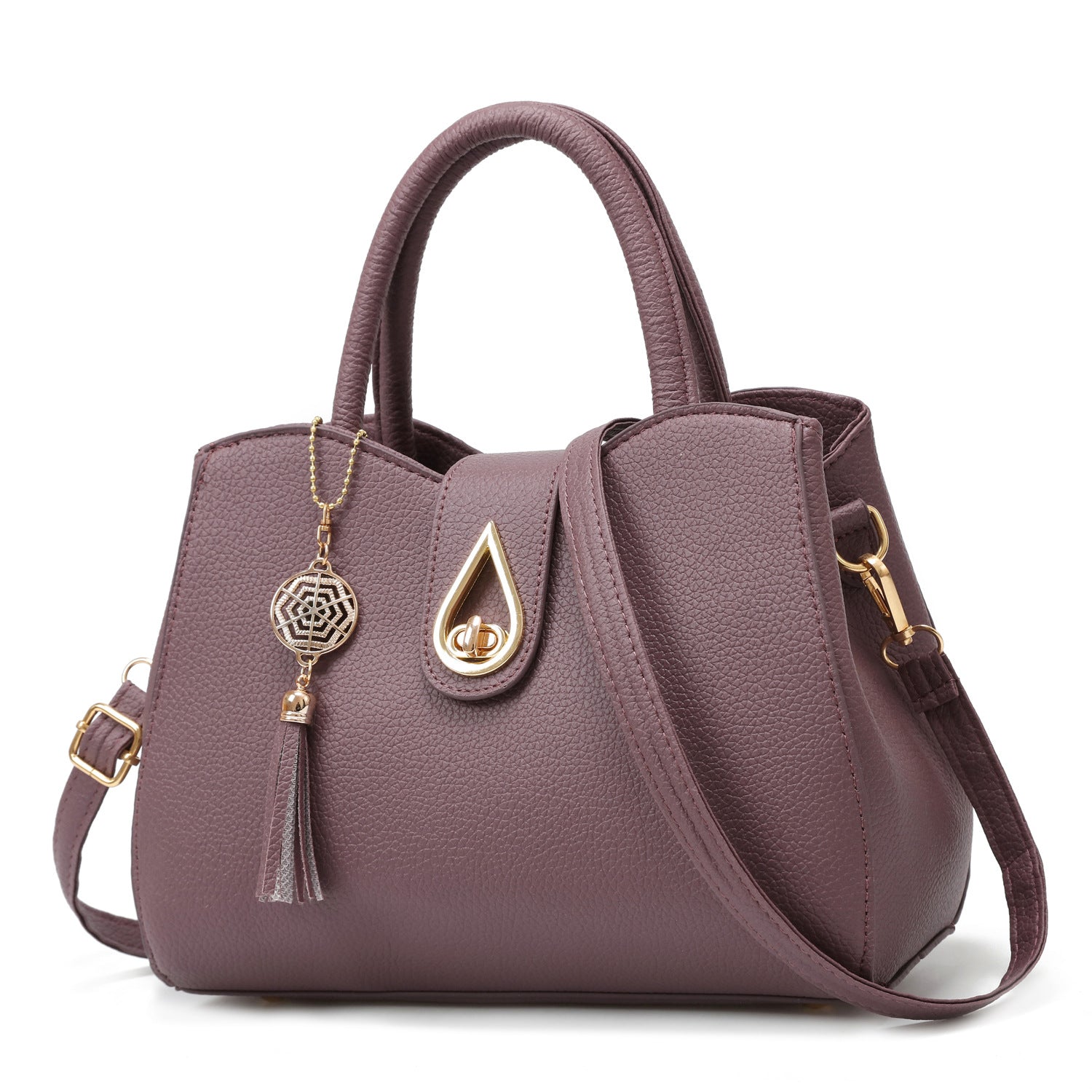 Wholesale Autumn and Winter Large Capacity PU Messenger Shoulder Handbag