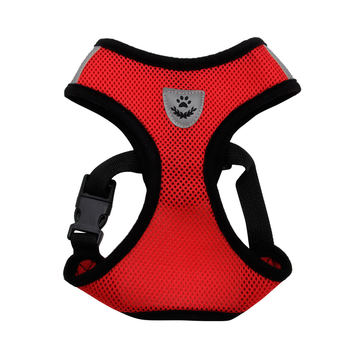 Wholesale PP Pet Chest and Back Traction Mesh Set with Reflective Strips