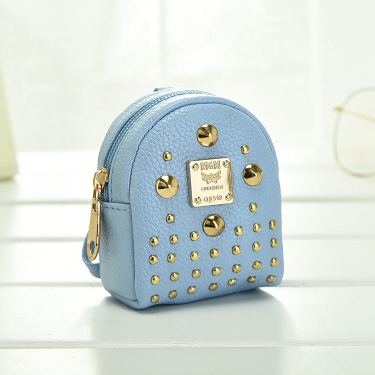 Wholesale PU Zero Wallet Keychains