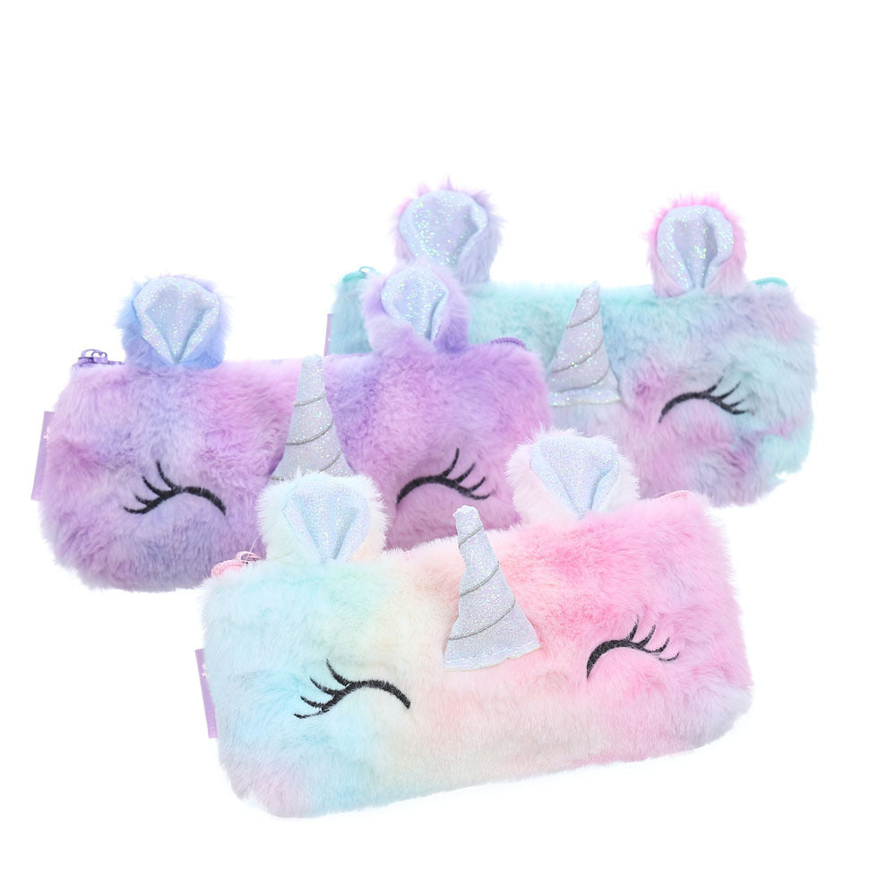 Wholesale Cartoon Plush Pencil Case