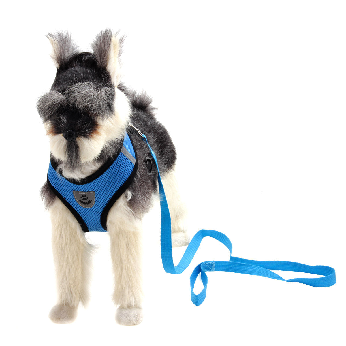 Wholesale PP Pet Chest and Back Traction Mesh Set with Reflective Strips