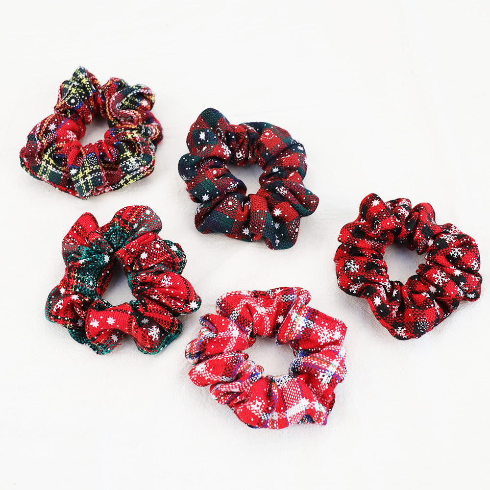 Wholesale Christmas, Autumn and Winter Fabric Hair Scrunchies