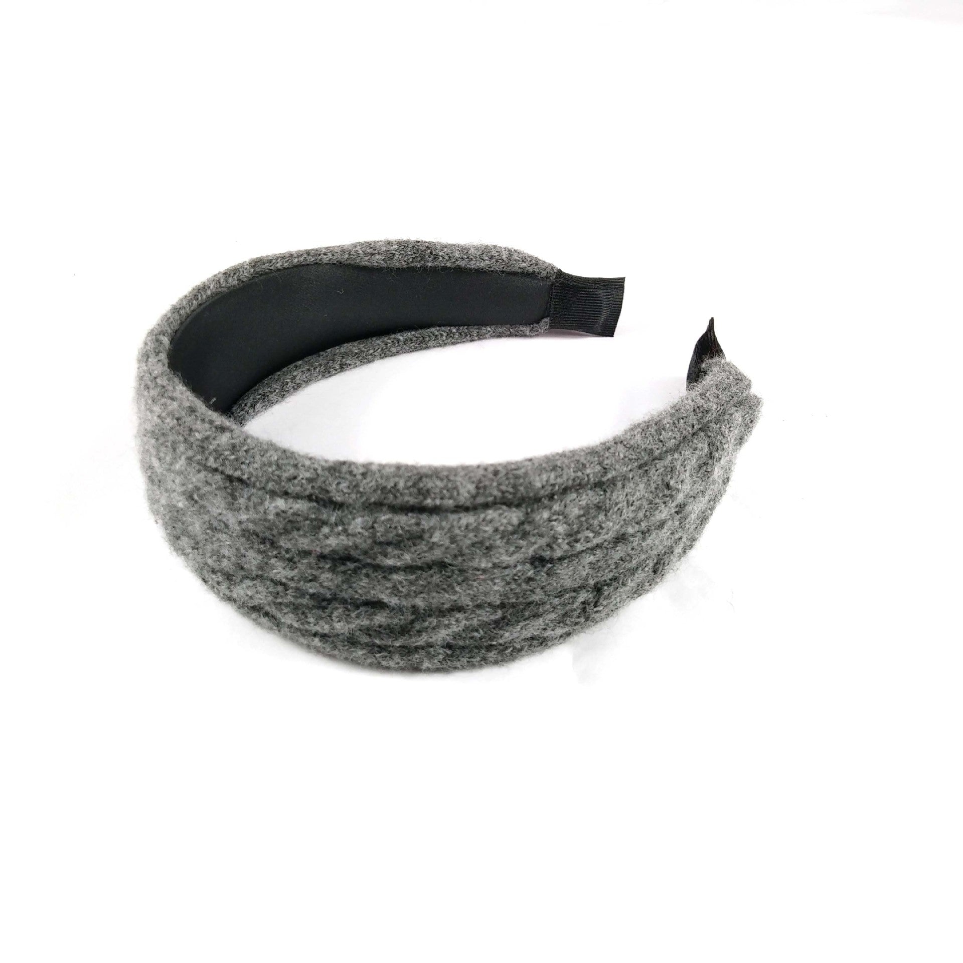 Wholesale Autumn and Winter Fried Dough Twists Knitting Flat Cloth Wide Hair Hoop