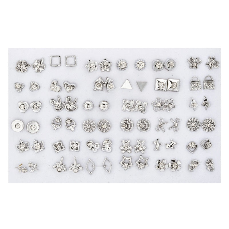 Wholesale 36 Pairs Geometric Earring Set