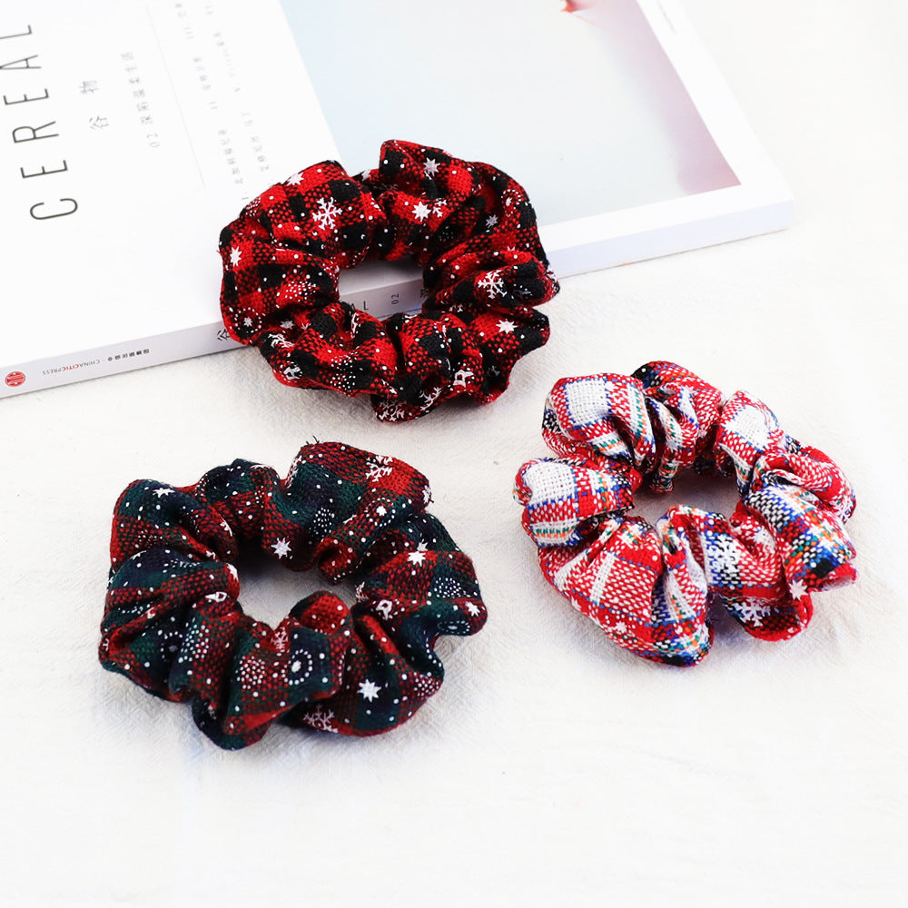 Wholesale Christmas, Autumn and Winter Fabric Hair Scrunchies
