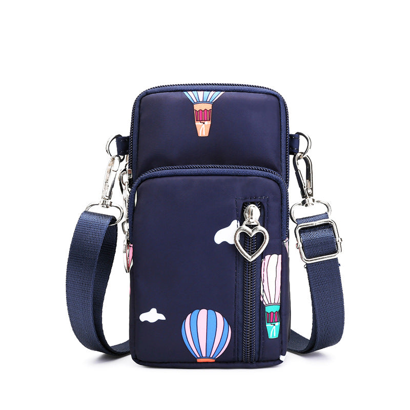 Bolso de teléfono móvil de nylon al por mayor mini bolsa