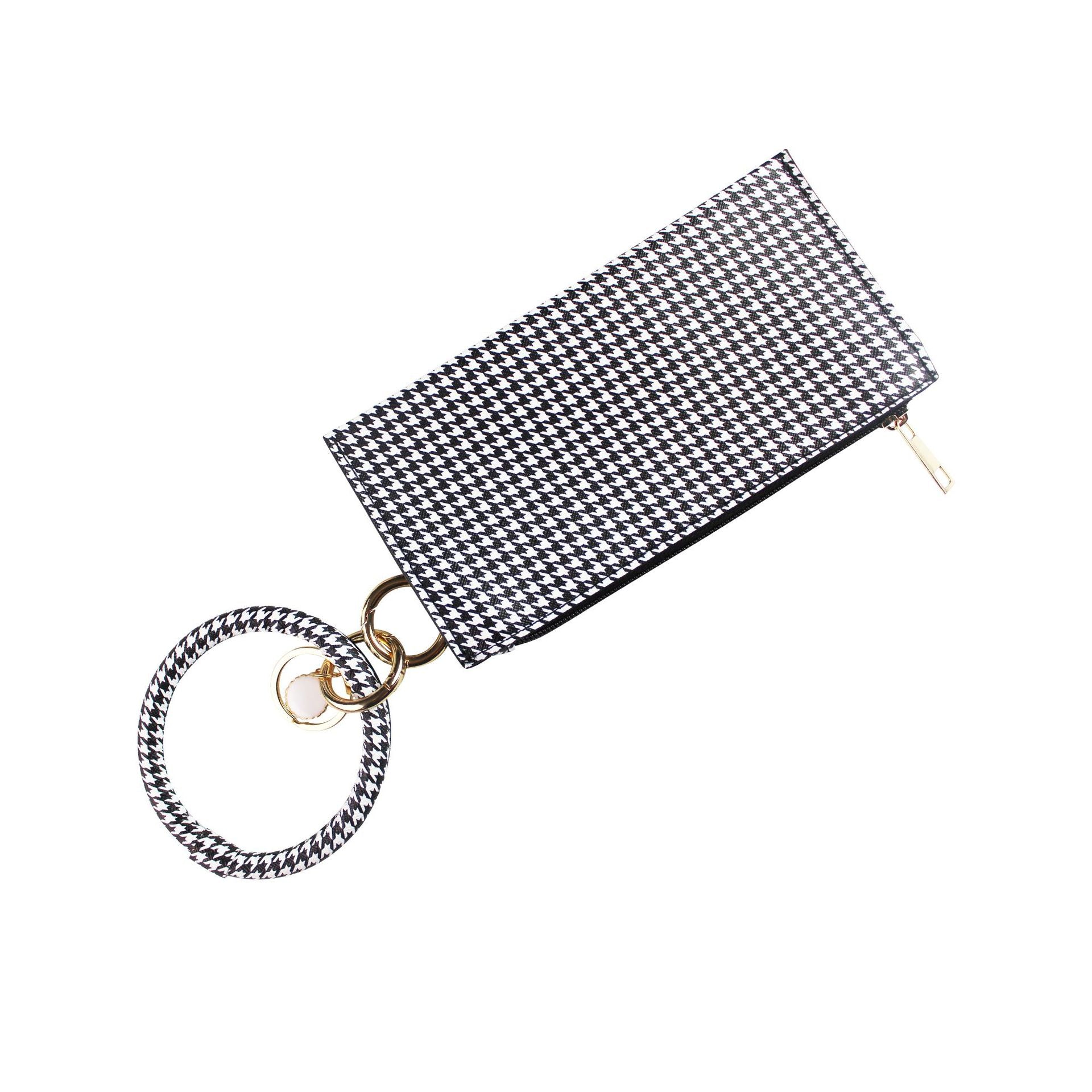 Wholesale Leopard Wallet Wrist Keychain