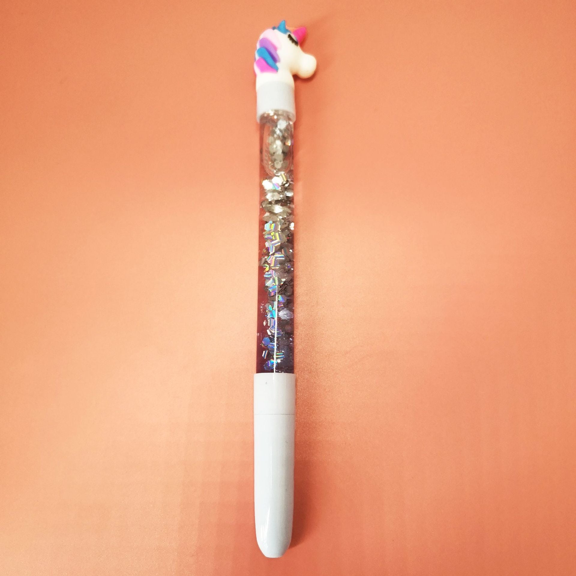 Plástico de plástico al por mayor unicornio de unicornio y bolígrafo