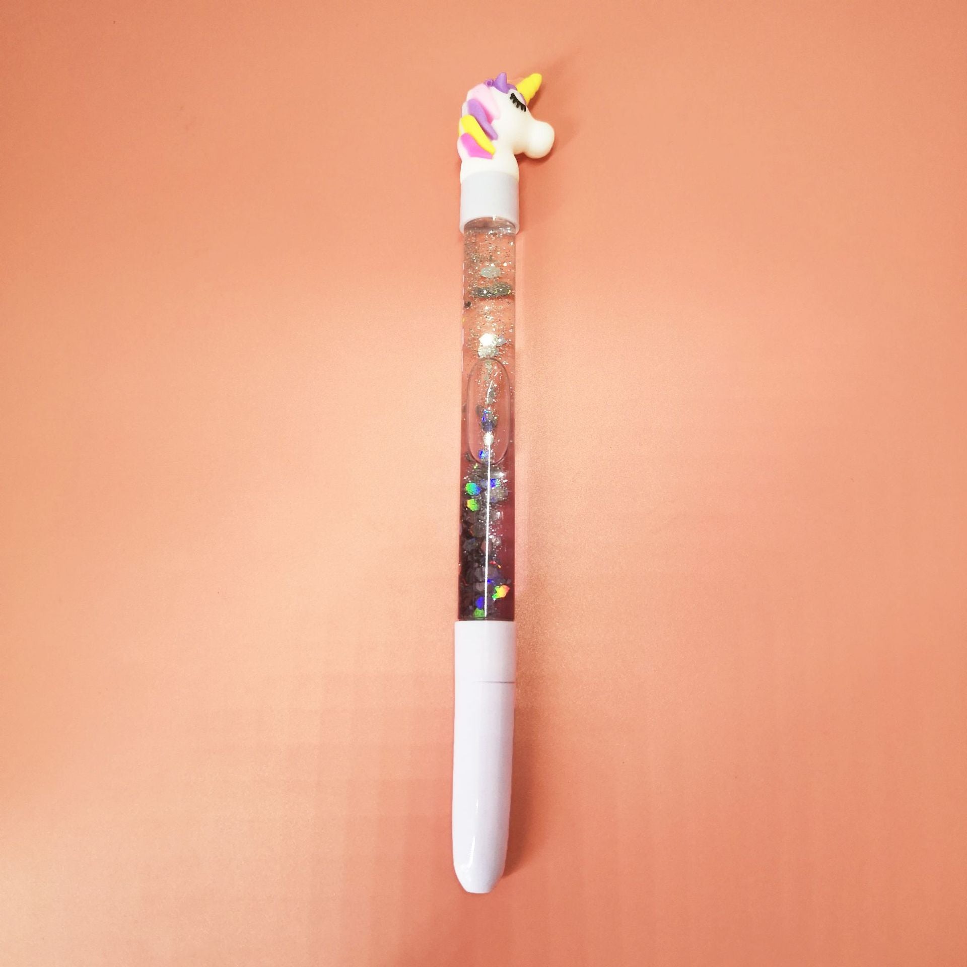 Plástico de plástico al por mayor unicornio de unicornio y bolígrafo