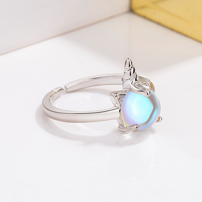 Wholesale Copper Unicorn Adjustable Ring