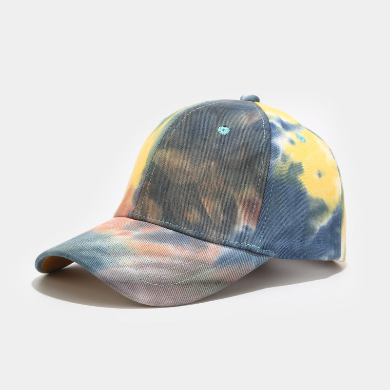 Wholesale Tie-dye Fashion Trend Outdoor Leisure Sun Visor Baseball Cap
