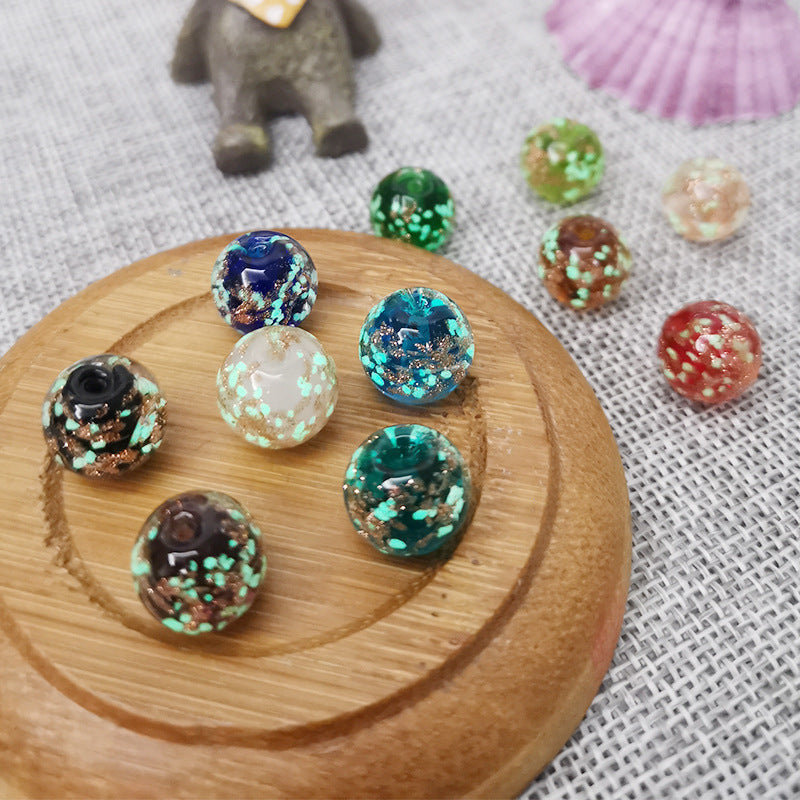 Cuentas de vidrio luminosas de 200 piezas al por mayor 200 piezas