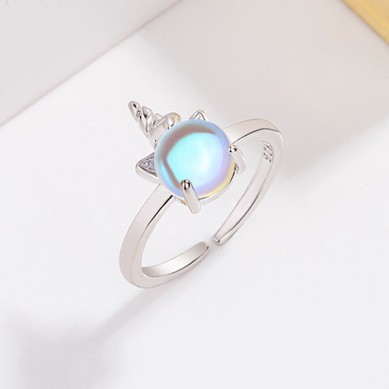 Wholesale Copper Unicorn Adjustable Ring