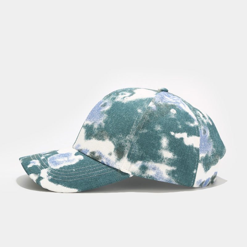 Wholesale Tie-dye Fashion Trend Outdoor Leisure Sun Visor Baseball Cap