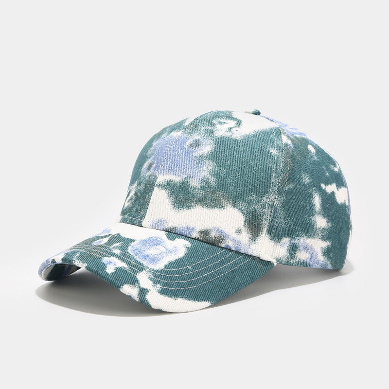 Wholesale Tie-dye Fashion Trend Outdoor Leisure Sun Visor Baseball Cap