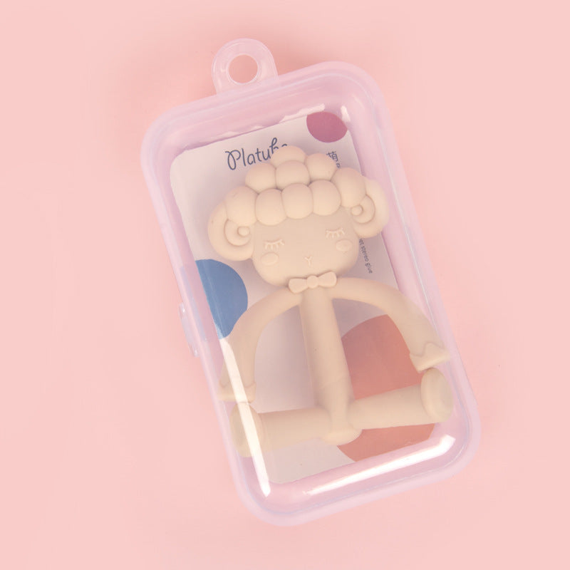 Wholesale Baby 3D Cartoon Silicone Supplies Teether