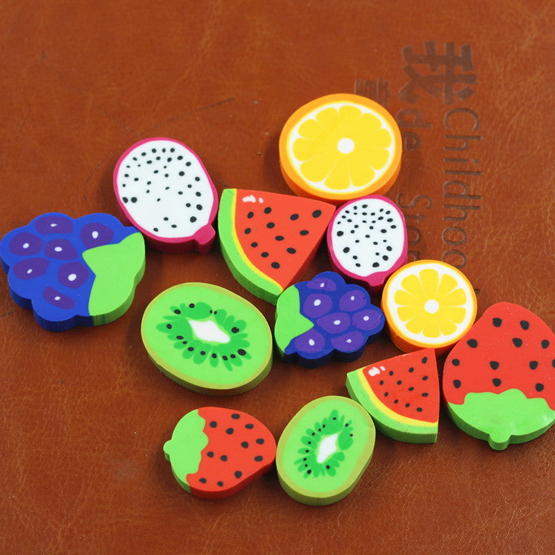 Wholesale TPR Fruit Eraser