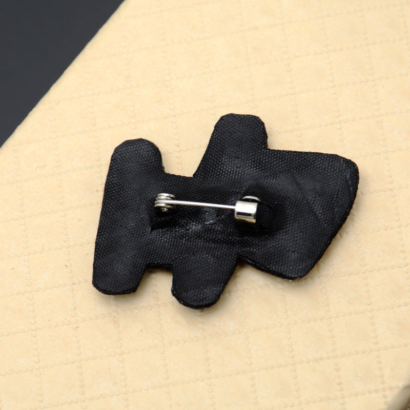 Wholesale DIY Hand Embroidered Indian Silk Cloth Patches Colorful Puppy Hat Clothes Accessories