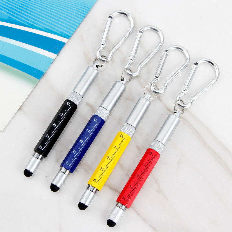 Wholesale 6 In 1 Multifunctional Metal Ballpoint Pen