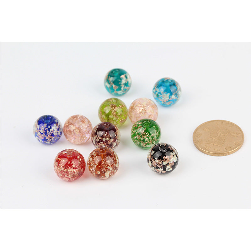 Cuentas de vidrio luminosas de 200 piezas al por mayor 200 piezas