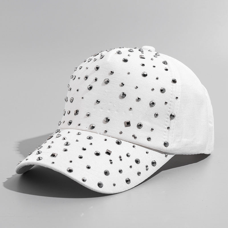 Wholesale Cotton Studded Diamond Baseball Caps