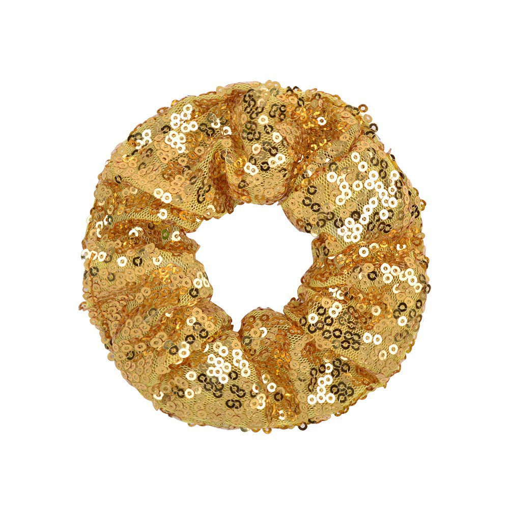 Wholesale  hair ring  fish scale sequinsHair Scrunchies