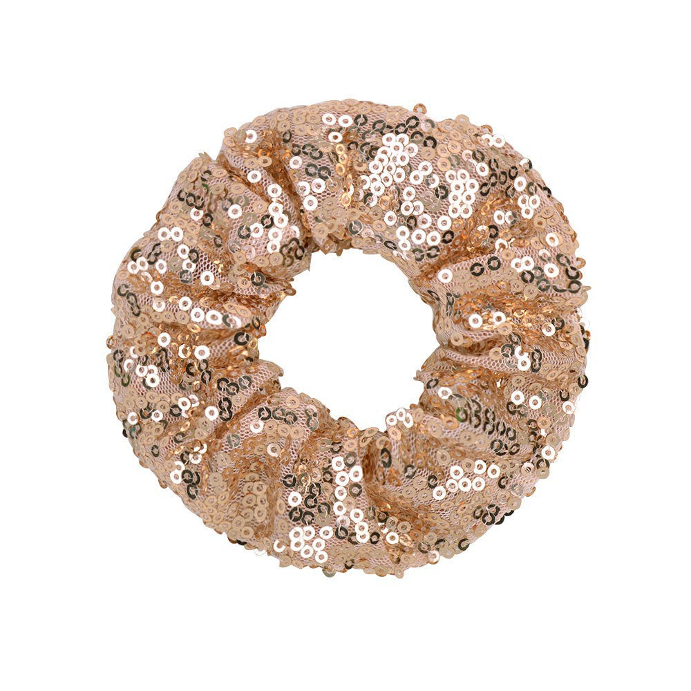 Wholesale  hair ring  fish scale sequinsHair Scrunchies