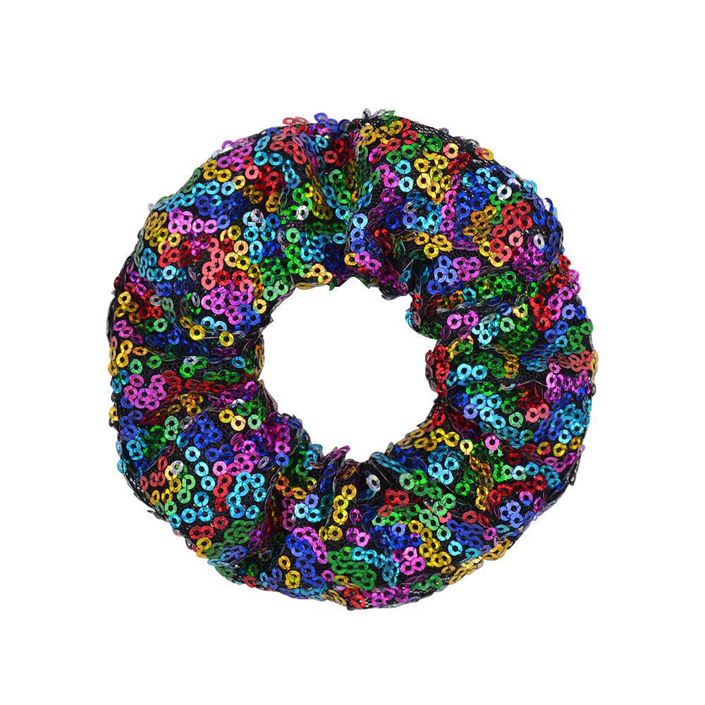 Wholesale  hair ring  fish scale sequinsHair Scrunchies
