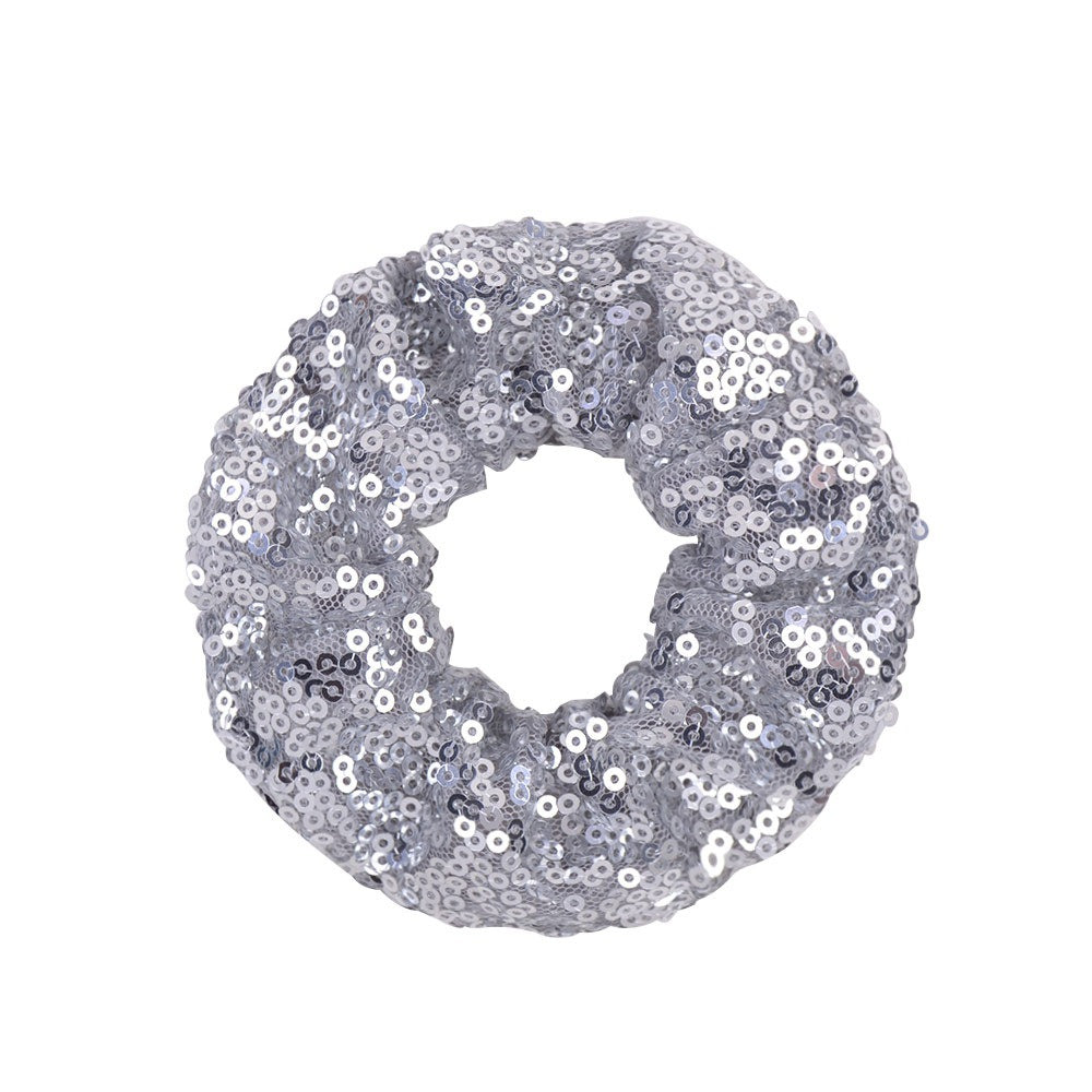 Wholesale  hair ring  fish scale sequinsHair Scrunchies