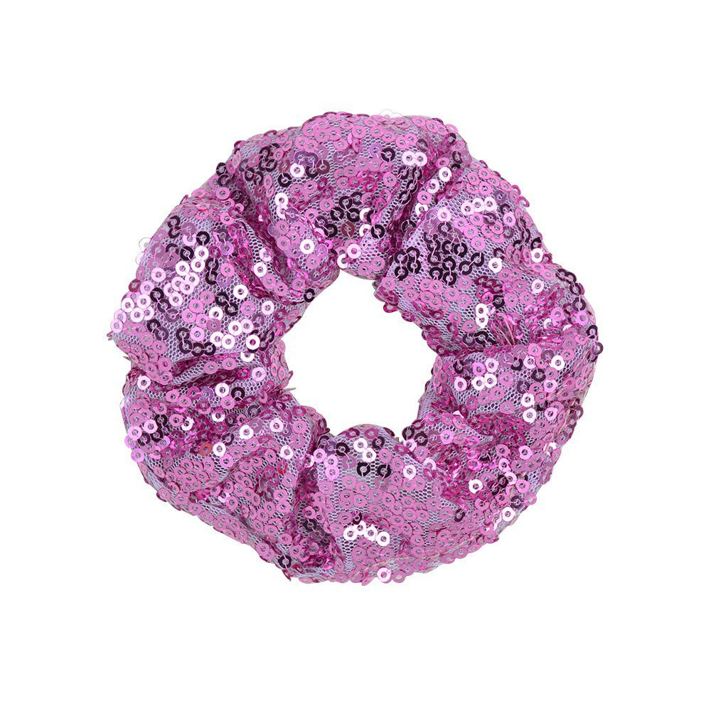 Wholesale  hair ring  fish scale sequinsHair Scrunchies