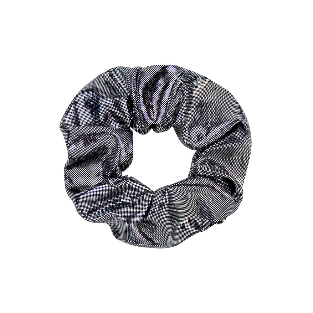 Wholesale 10pcs/pack bronzing solid color large intestine ring hair ring laser fabric large intestine ring headdress