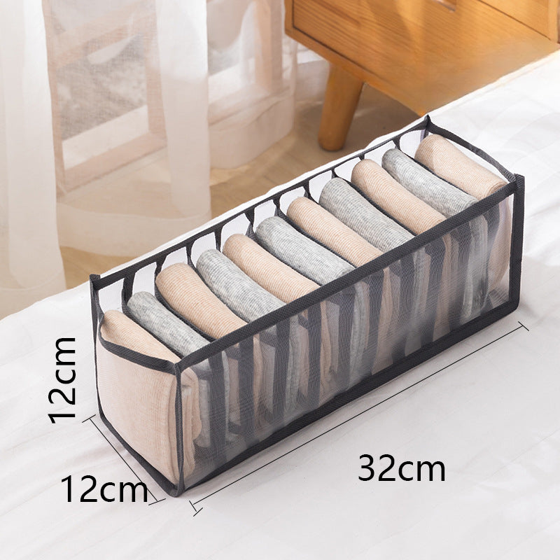 Wholesale Socks and Underwear Three-in-one Household Drawer Mesh Storage Box