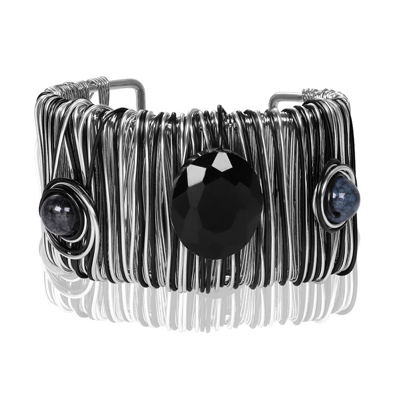 Wholesale Wide Diamond Bracelet