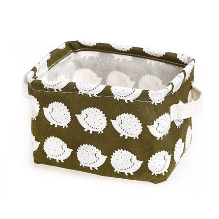 Wholesale Cotton and Linen Foldable Waterproof Portable Storage Box