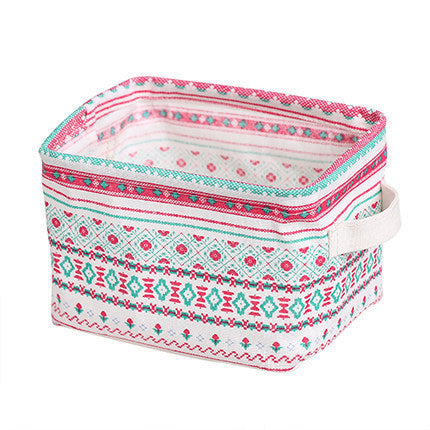 Wholesale Cotton and Linen Foldable Waterproof Portable Storage Box