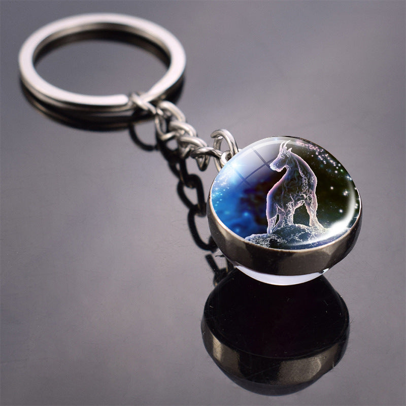 Wholesale Constellation Metal Keychains