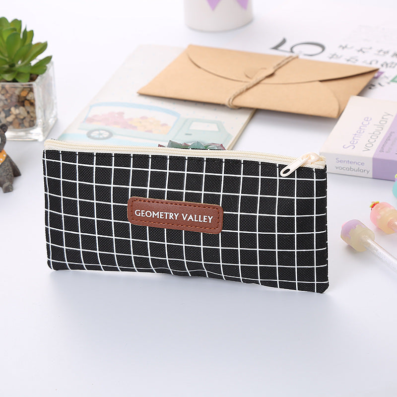 Wholesale Oxford Square Pencil Case Cute Stationery Storage Bag