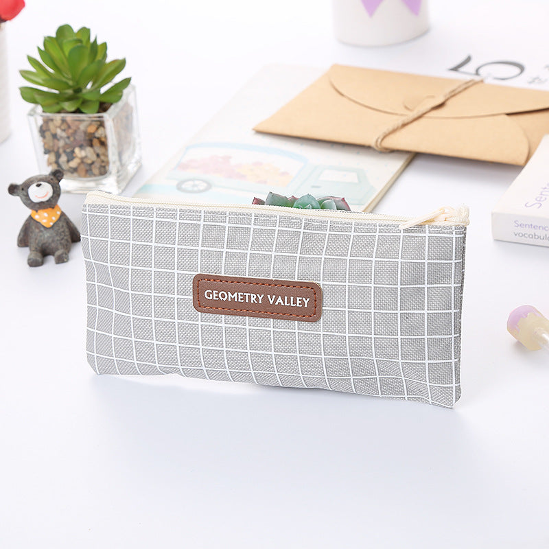 Wholesale Oxford Square Pencil Case Cute Stationery Storage Bag