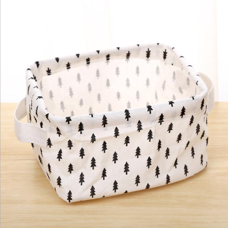 Wholesale Cotton and Linen Foldable Waterproof Portable Storage Box