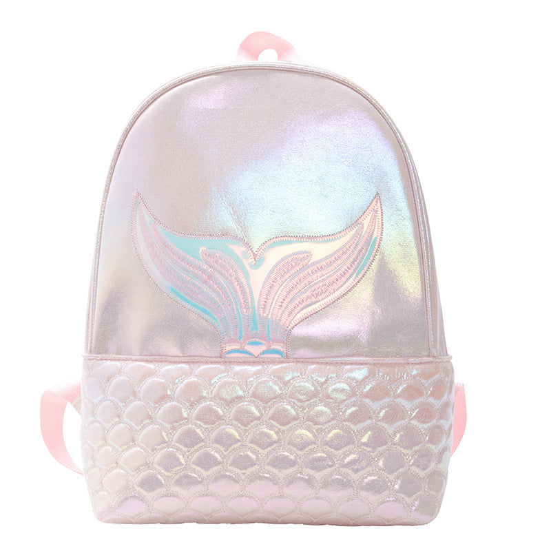 Wholesale Fantasy Fish Tail PU Backpack Bags