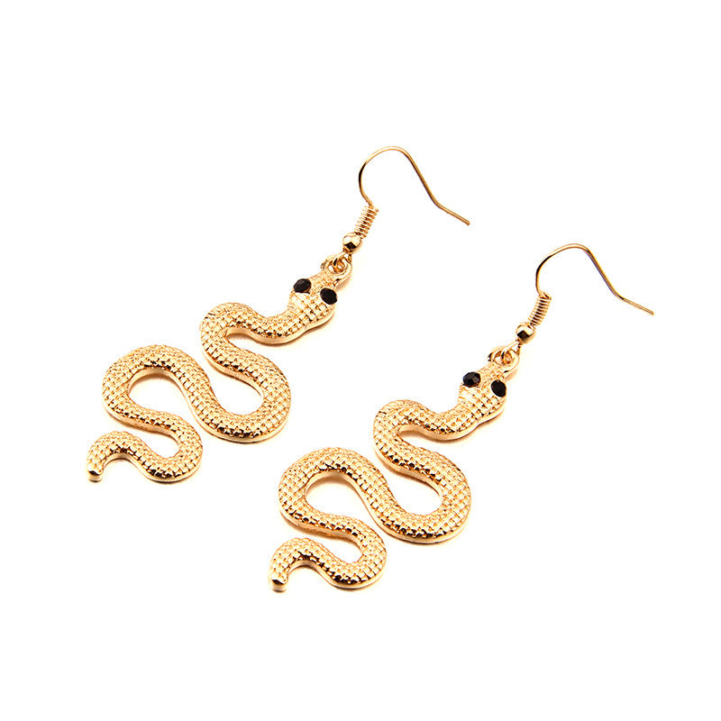 Wholesale New Personality Exaggerated Snake Earrings