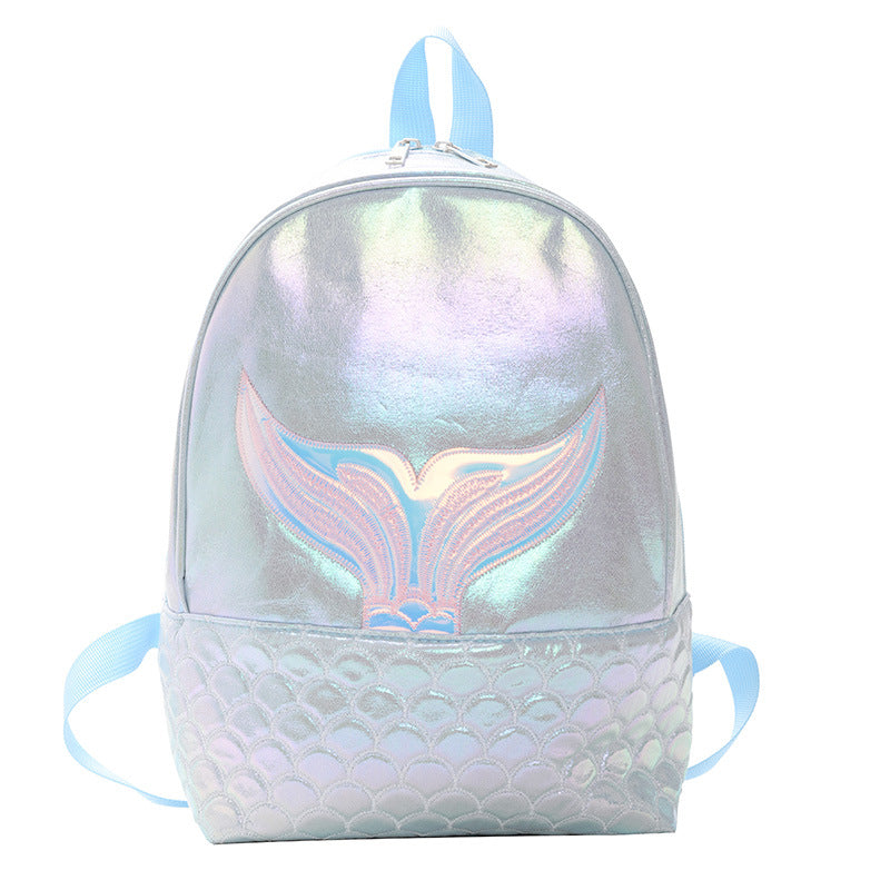 Wholesale Fantasy Fish Tail PU Backpack Bags